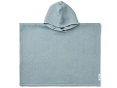 Liewood sea blue poncho håndklæde Paco